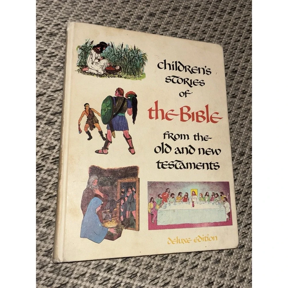 Children's stories of the Bible from Old and New Testaments, Deluxe Ed. 1968